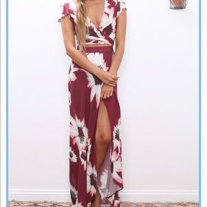 Flynn Skye Wrap Set - Ruby Bloom -